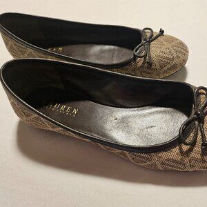 Ralph Lauren Brown Ballet flats